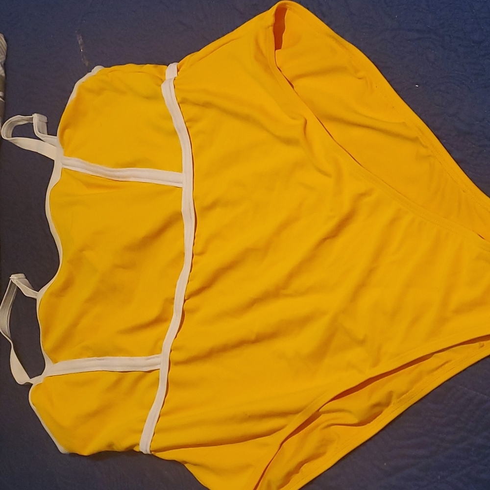 Sunshine yellow swimsuit
